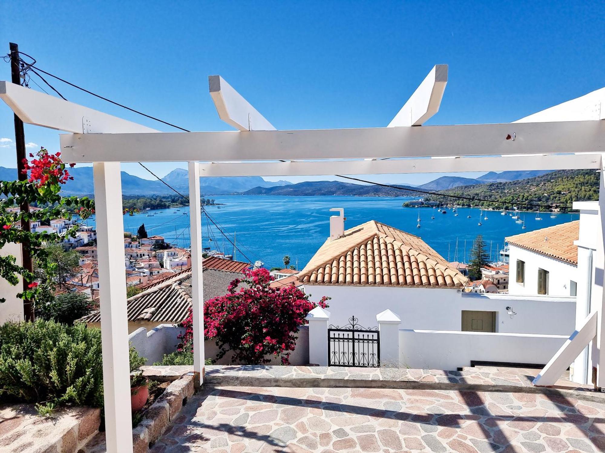 Panoramic View Apartment Poros Town エクステリア 写真
