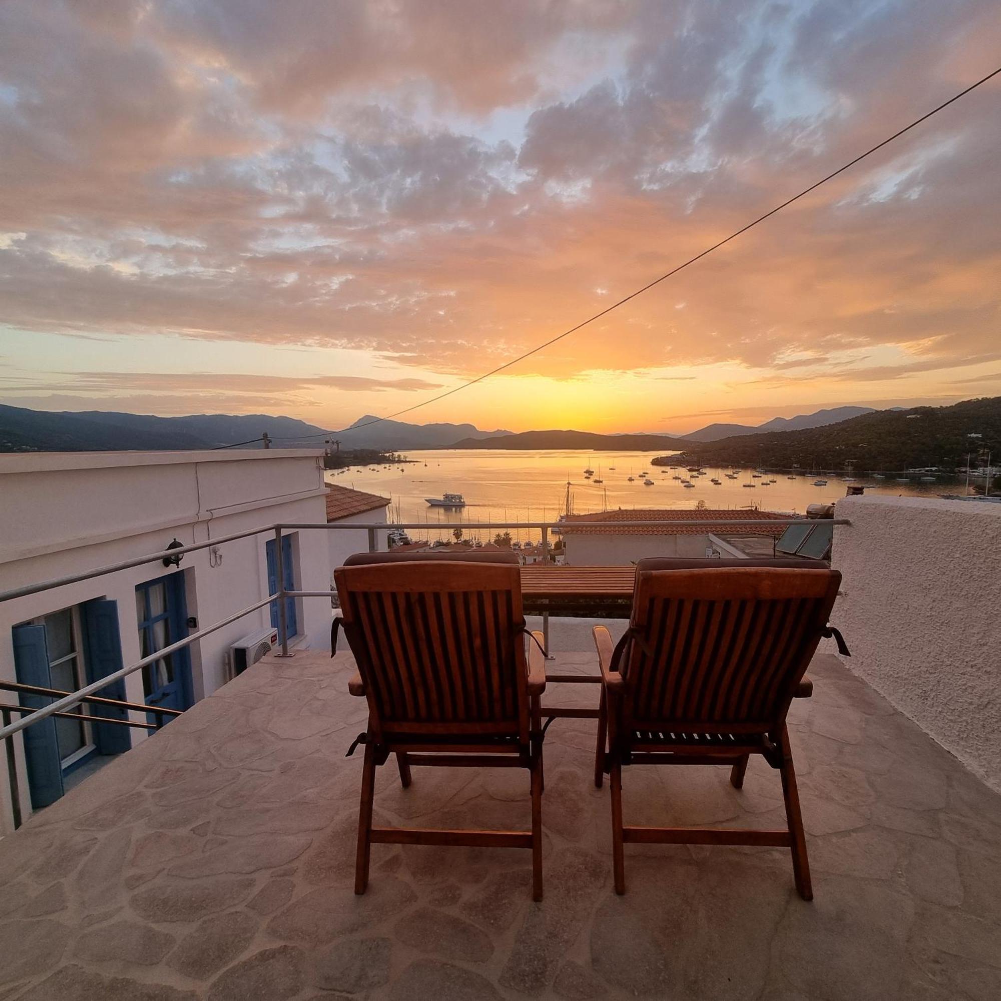 Panoramic View Apartment Poros Town エクステリア 写真